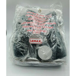 LEMAX Holiday Village 21 Piece Snowy Pine Trees Assorted Sizes-Train Set Accents